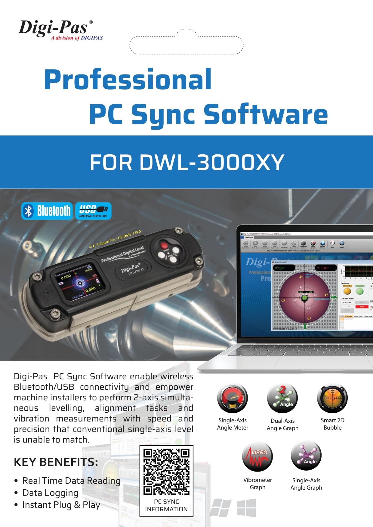 Digital Machinist Level - Bluetooth & Vibration Detection -8 Digital Machinist Level - Bluetooth & Vibration Detection -8