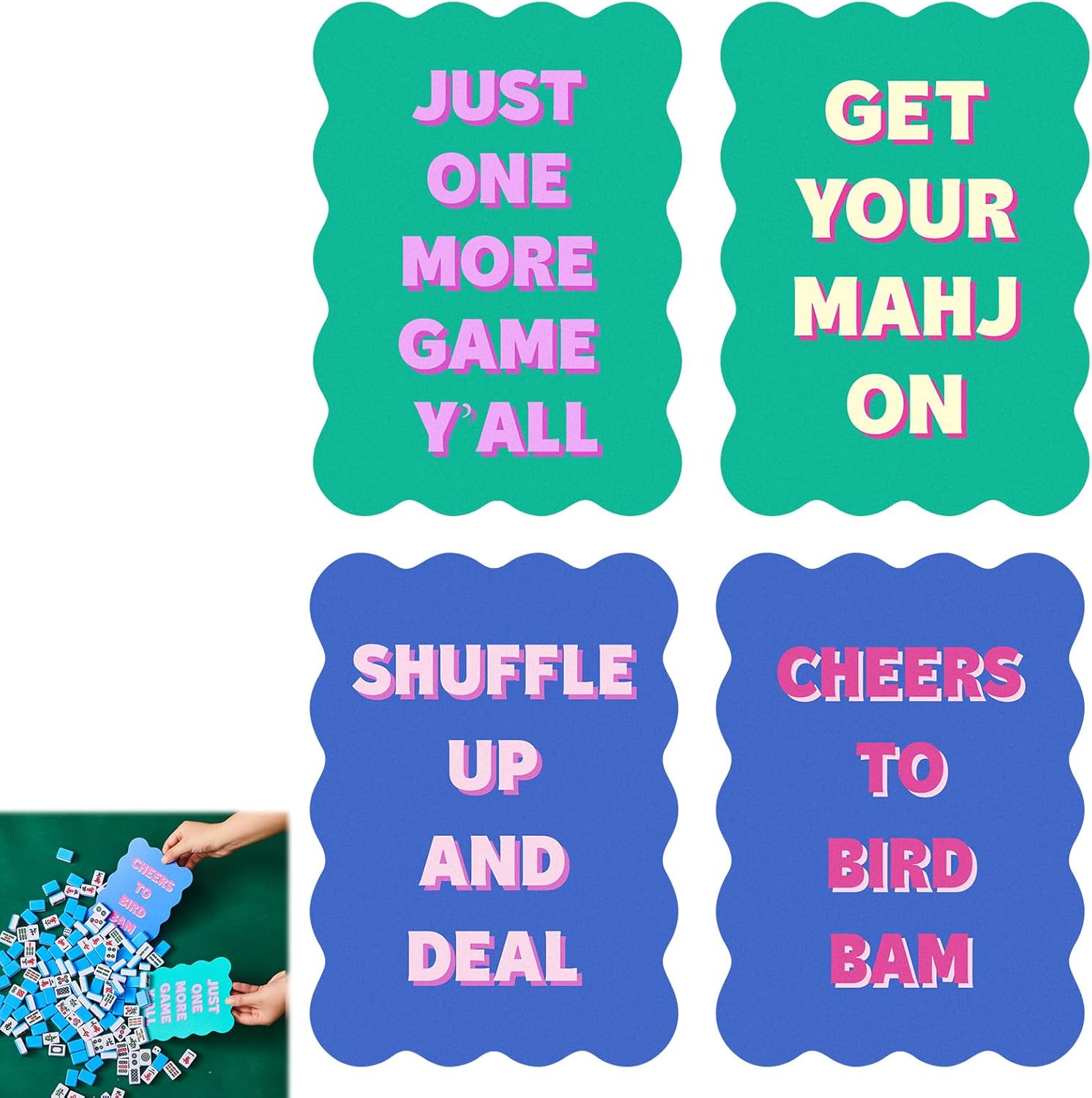 Mahjong Tile Mixer Shufflers