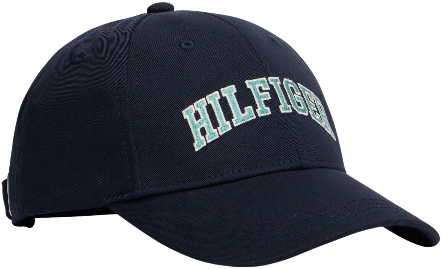 Tommy Hilfiger Unisex Kids Hilfiger Varsity Cap KA0KA00050 Headwear, Blue (Space Blue), S-M