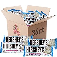 Vista 2 de Hershey's Poppping Candy edición limitada, crema blanca con chispas y barra de caramelo para una deliciosa indulgencia dulce, añade diversión