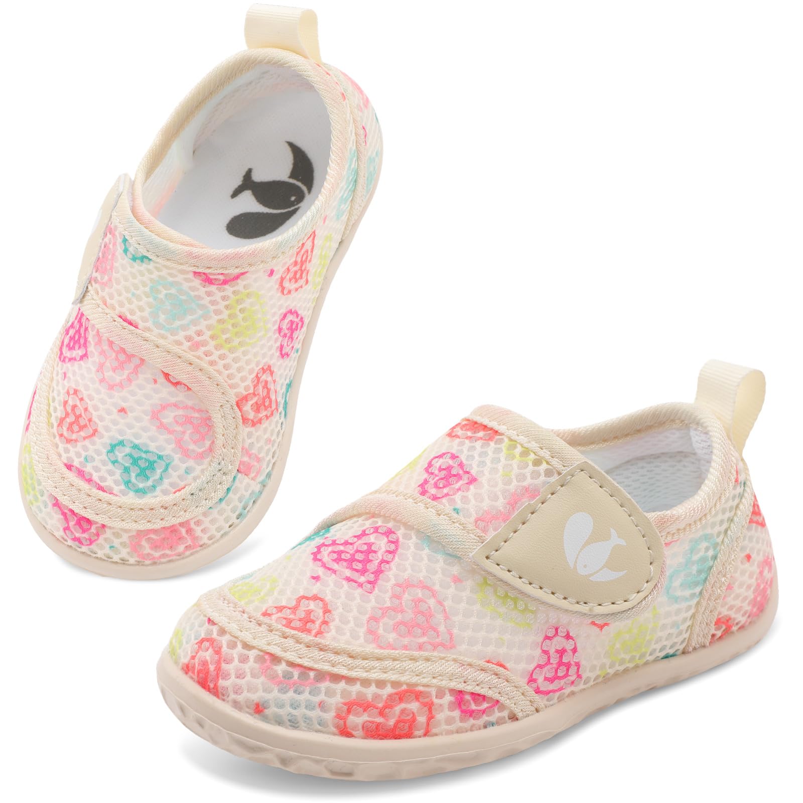 FEETCITY Toddler Water Shoes Boys Girls Swim Shoes Quick Dry Kids Aqua Socks Barefoot for Beach Swimming Pool