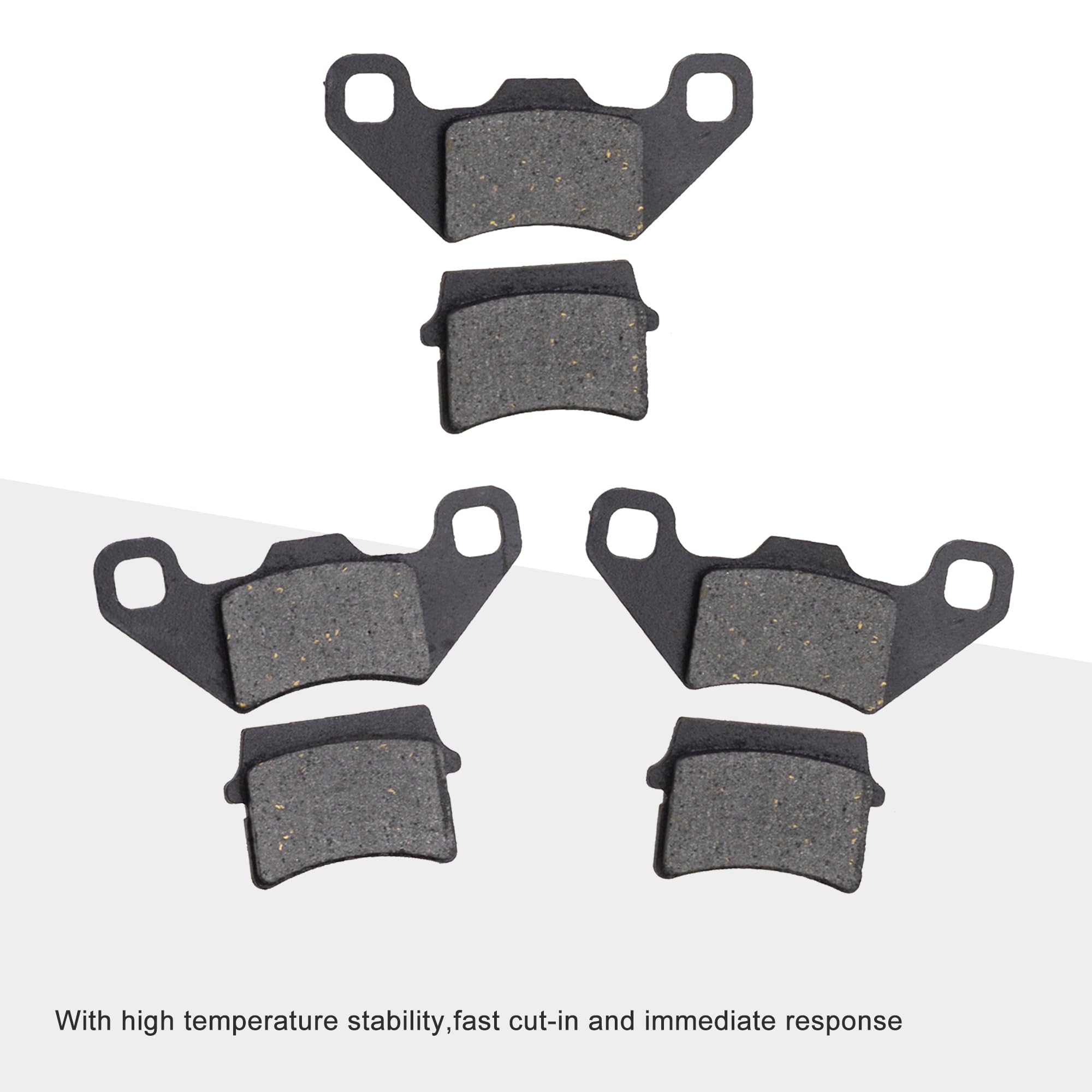 GOOFIT Hinterrad Bremssattel Für Quad & Dirt Bike - Hydraulische Bremsen Für 100-125cc Motorräder