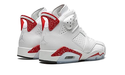 シューズ(男性用) NIKE ARI JORDAN 6 RETRO WHITE INFRNRED JORDAN BRAND AIR JORDAN 6 RETRO WHITE/UNIVERSITY RED-BLACK