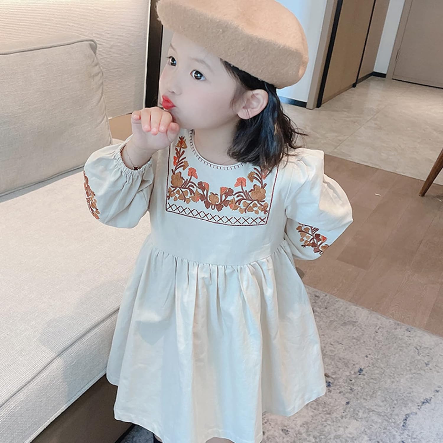 [KAPE1] 子供服 女の子 花柄 カジュアル 110 ワンピース かわいい フォーマル ドレス キッズドレス おしゃれ ガールズ