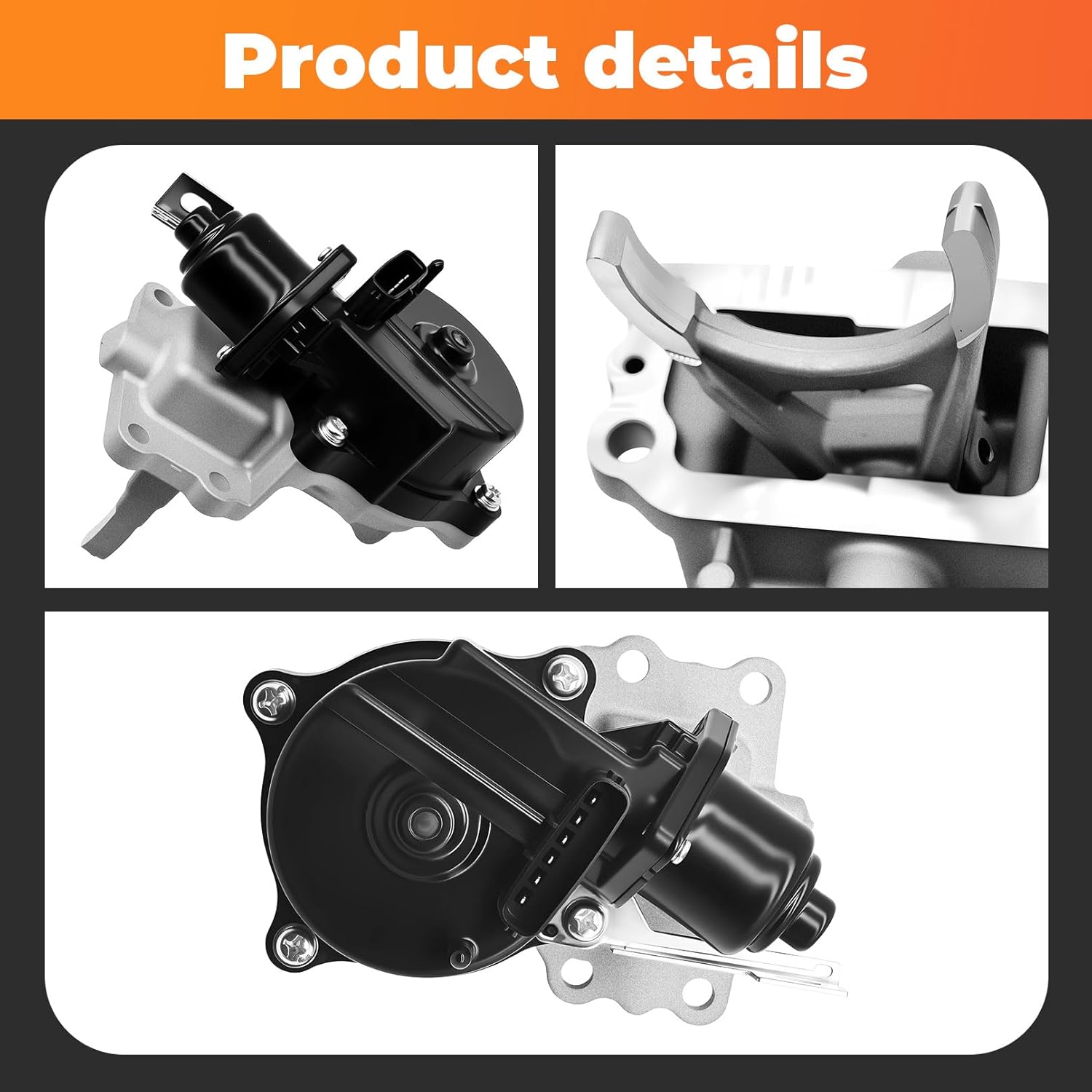 Front 4WD Differential Actuator Compatible with Tacoma 4Runner Tundra Sequoia 2000-2007 600-410 4140034013 41400-34013