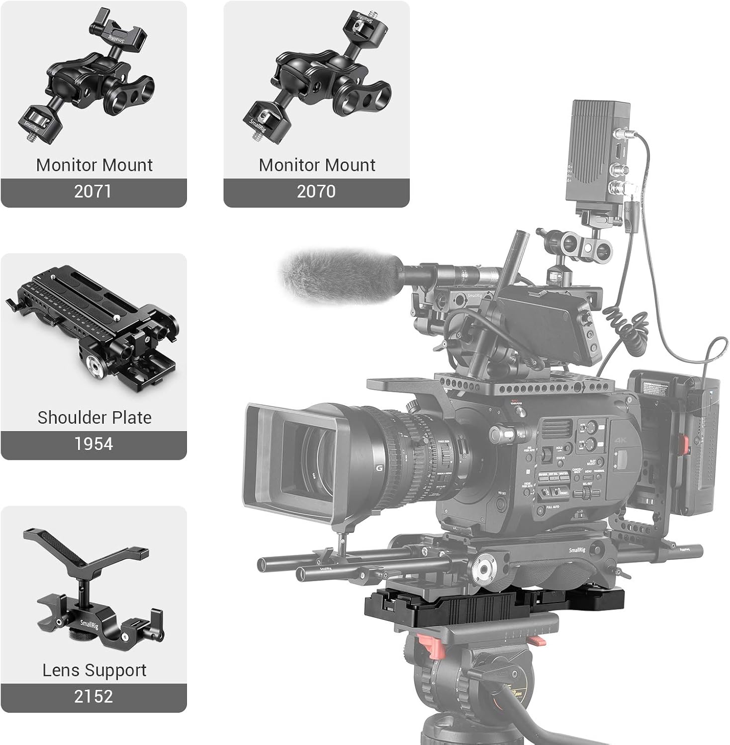 Big Sale SMALLRIG Universal Quick Release Tripod Adapter Plate for Sony VCT-14-2169 Best Promo SMALLRIG Universal Quick Release Tripod Adapter Plate for Sony VCT-14-2169