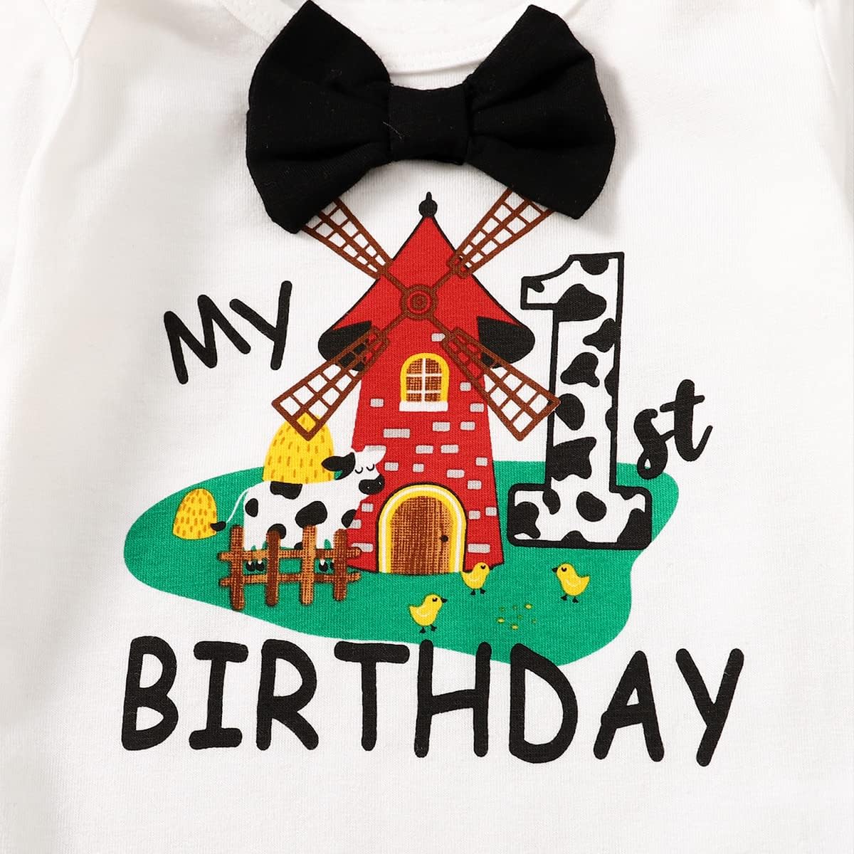 Farm Themed 1st Birthday Outfit for Baby Boy Algeria Ubuy