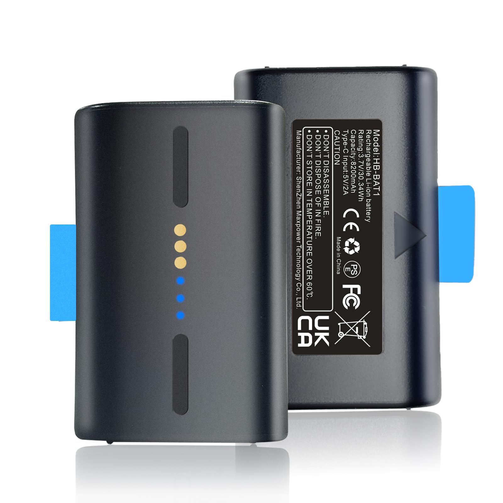 Amazon.com : OHZHAO Upgraded 8200mAh Long-Lasting Camera Battery