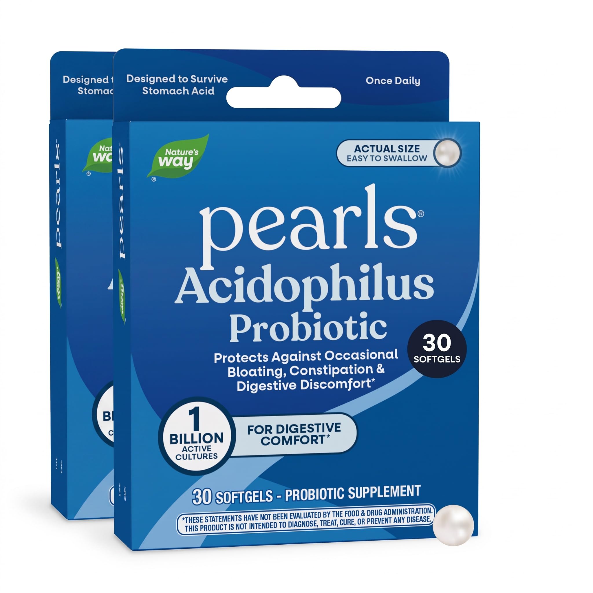 Nature's Way Probiotic Pearls Acidophilus Softgels, 1 Billion CFU, 90 ct — Amazon image 10