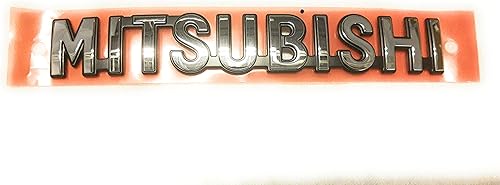 Placa de identificación con emblema original de Mitsubishi "Mitsubishi" 7415A479 Lancers 2008 2009 2010 2011 2012 2013 2014 2015 2016