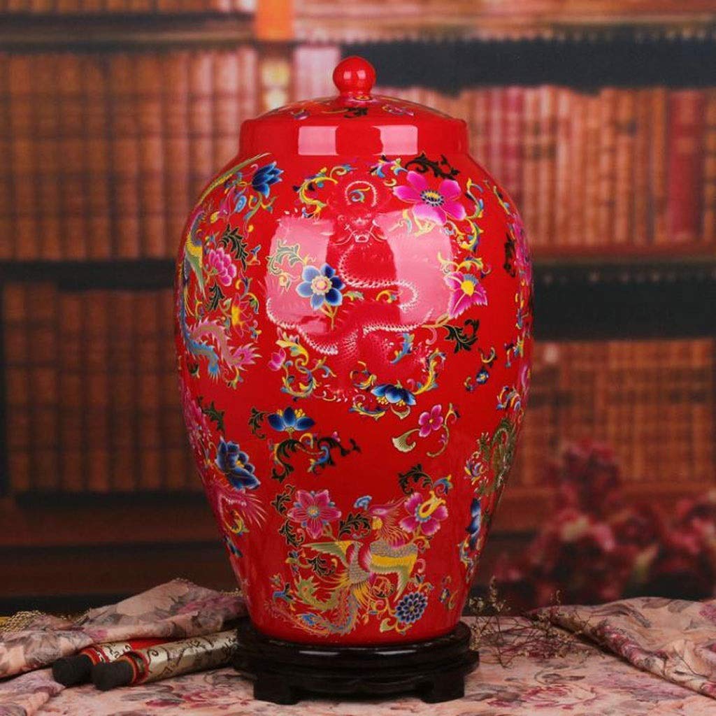 Vase en porcelaine au style classique pour sublimer vos bouquets de fleurs de salon