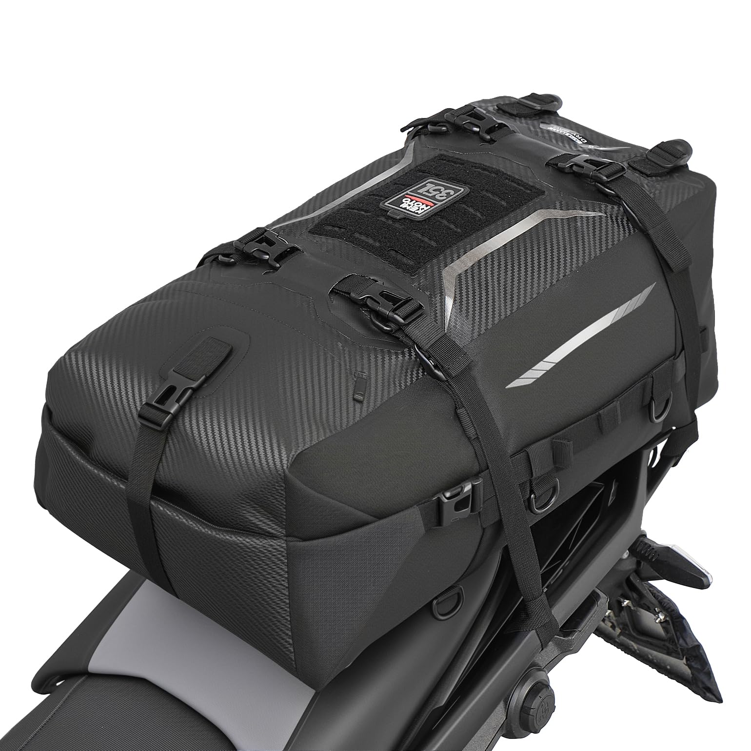 Amazon | KEMIMOTO バイクテールバッグ35 l防水バックパックモーター