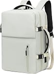 Lay Flat Carry on Travel Backpack, 30L Airline Approved, Fits 16" Laptop, USB-C & USB-A, Water Resistant