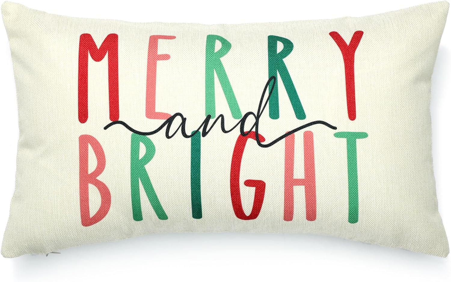 NEWLIGHTURE Christmas Pillow Covers 12x20 Christmas