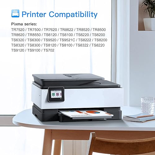 Miniatura 2 de LxTek. Repuestos de cartucho de tinta compatible con Canon PGI-280XXL CLI-281XXL PGI 280 XXL CLI 281 XXL para usar con PIXMA TR8520 TS9120 TS6220