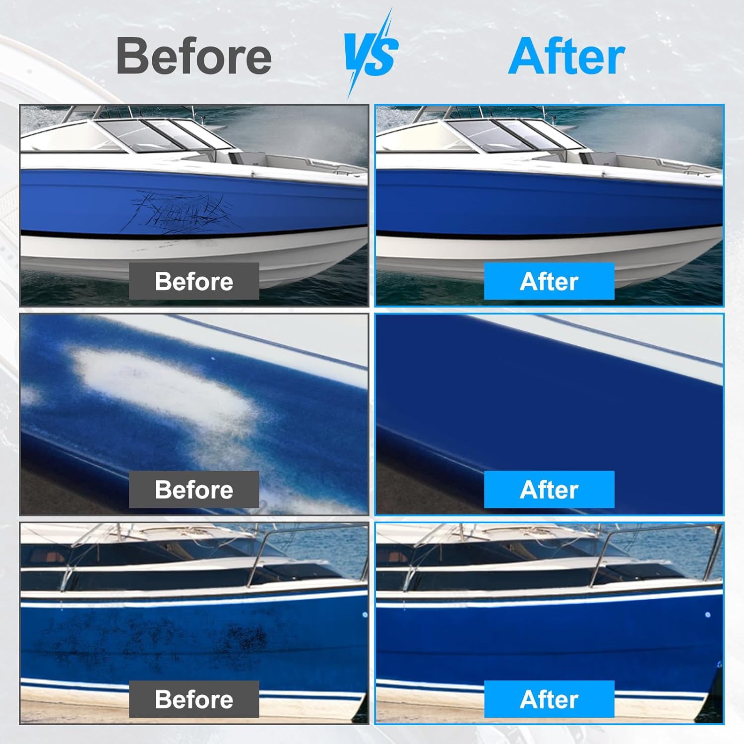 Boat Paint 2part, 35 Oz, Gloss Blue, Marine Boat Topside Bottom Enamel Marine Paint for Boats, Wood, Fiberglass, Aluminum, Metals, Oil-Based Epoxy Paint Dark Blue