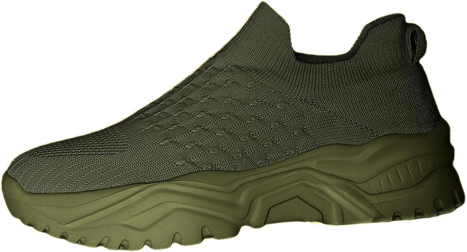 Women's Slip On Sneakers Non Slip Work Nurse Babe Shoes Lightweight Breathable Casual Soft Sole Shoes Lightweight Slip On Comfortable Sneakers for Running Travel Tennis Fashion