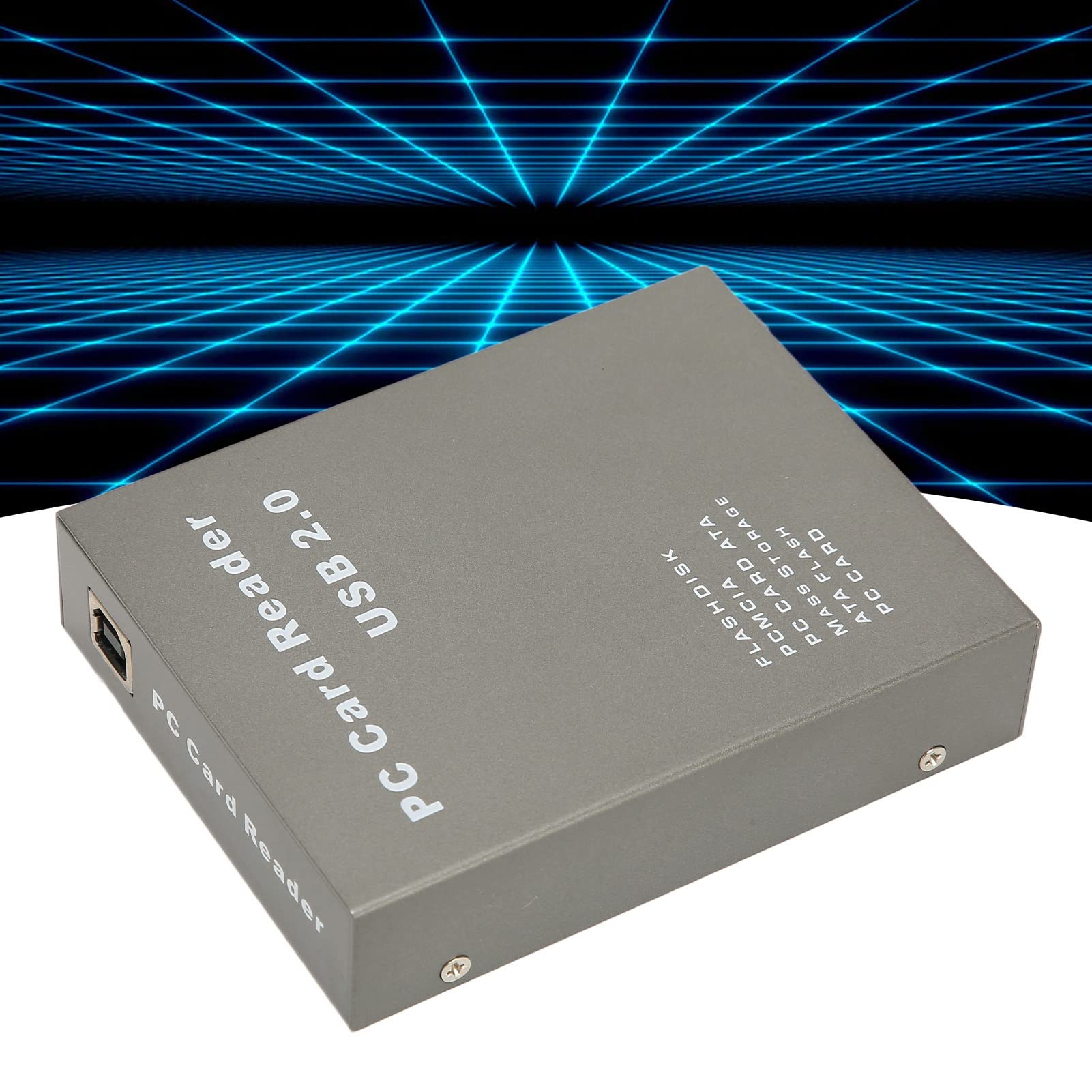 Zunate Lector de Tarjetas PCMCIA, 68 Pines USB2.0 ATa Flash PCMCIa PC Tarjeta de Memoria Lector Adaptador Convertidor