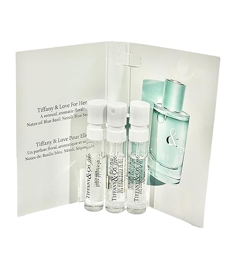 Miniatura 3 de Tiffany & Co. Muestra de perfume Love for Her Women EDP Spray 0.0 fl oz  0.04 oz - juego de 3