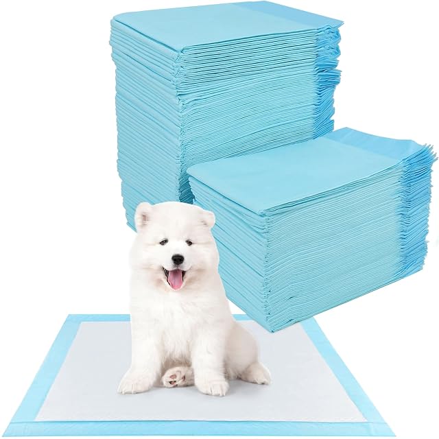 100 Piezas Empapadores Perros, 33 x 45cm Almohadillas Adiestramiento Perro
