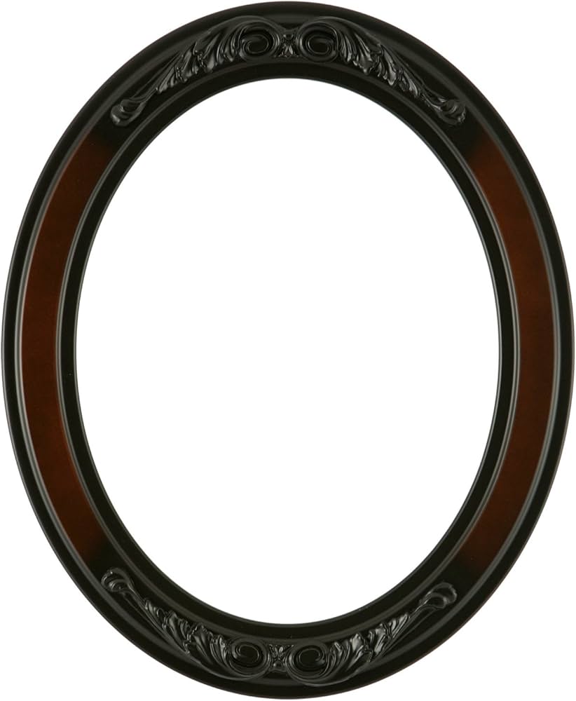 【toowood】Oval Photo Frame Amazon.com: Wooden Oval Frame, Home Decor, Ready to Paint Wooden
