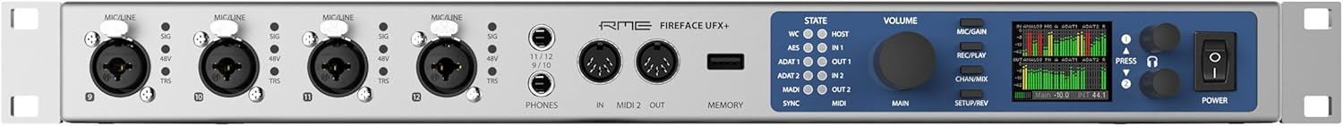 RME Fireface UFX+ USB 3.0/Thunderbolt Audio Interface