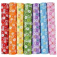 7 Stks 25X25 Cm Katoen Stof DIY Diverse Vierkantjes Voorgesneden