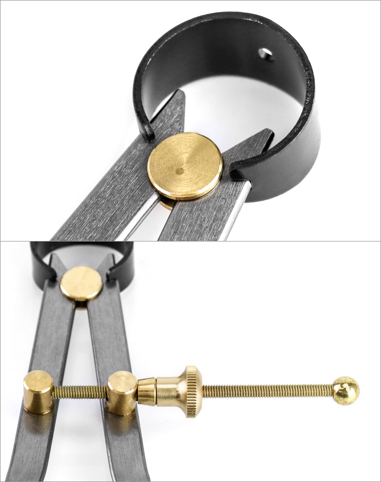 QWORK Spring Dividers Calipers - 8 Inch -4