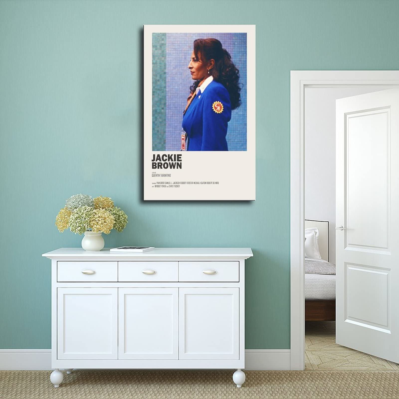 Affiche De Film Jackie Brown, Affiches En Papier Kraft, Impression Murale, Décor De Salon, Série Classique, Quentin Tarant37