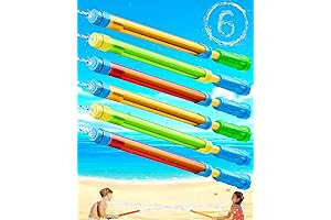 Water Shooter Bonanza: 6-Pack Water Gun Extravaganza for Kids