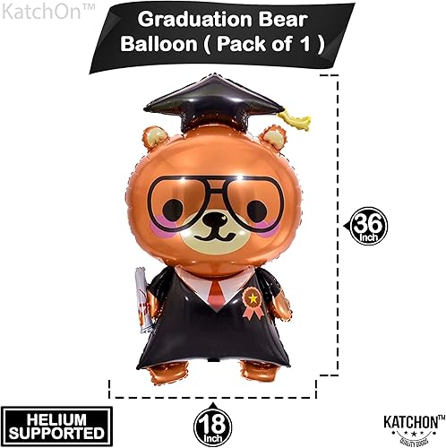Miniatura 4 de KatchOn, Globos gigantes de graduación de jardín de infantes de 36 pulgadas, globos de graduación preescolar, decoraciones de gorra de graduación,