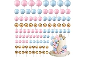 Cake Topper Gender Reveal Cake Decoration Kit