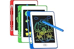 Flueston LCD Writing Tablet for Kids 3 Pack