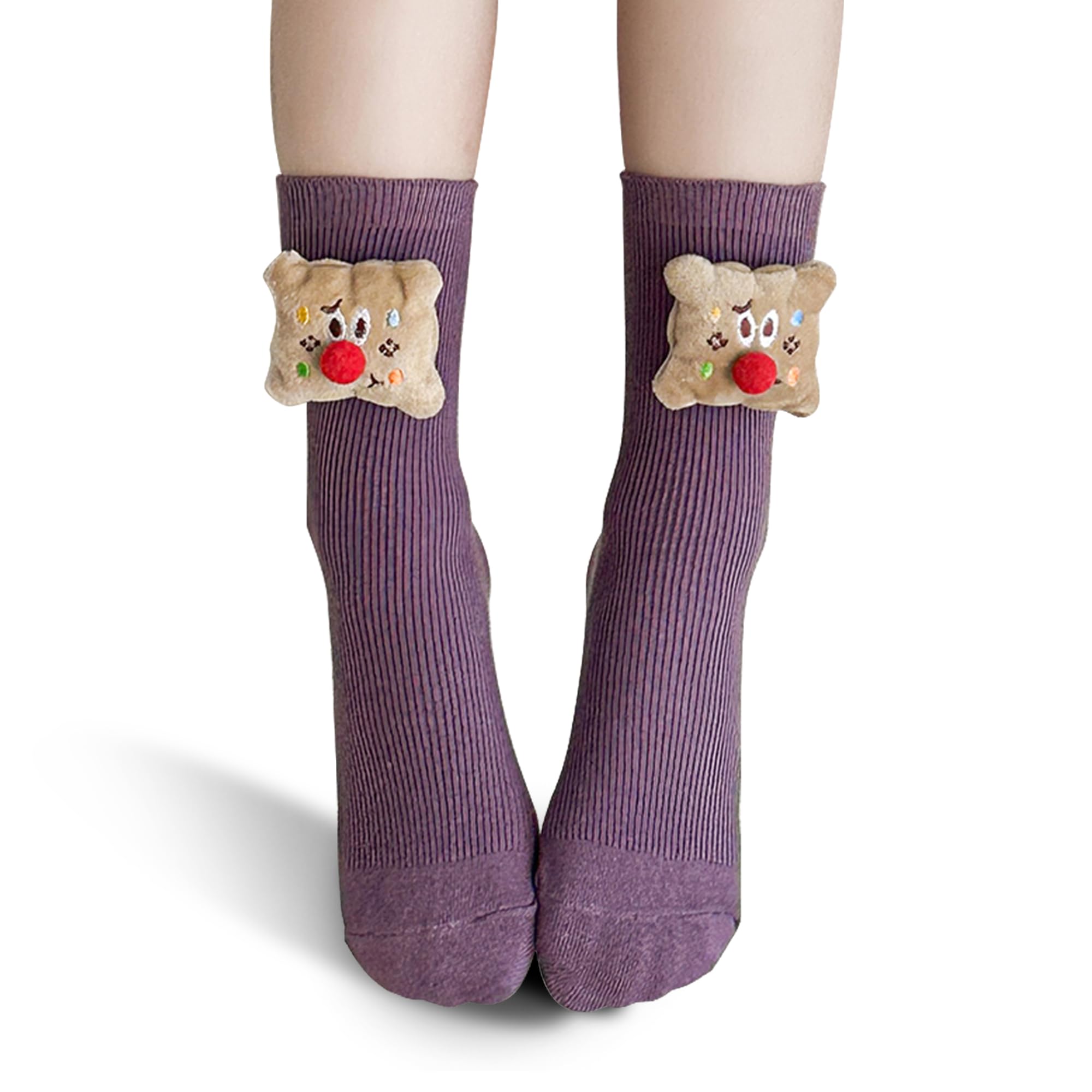 Avocado Funny Socks for Women Men Carzy Novelty Socks Fun Blue Crew Sock Cute Gifts Blue