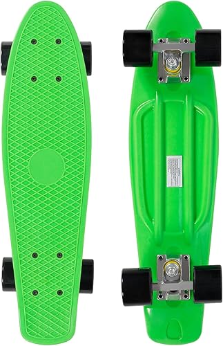 Cruiser - Mini tabla Cruiser de 22 pulgadas para niños, adolescentes y principiantes