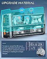 Vista 5 de Nilight - Kit de montaje de faros delanteros para 1994 1995 1996 1997 1998 GMC Suburban Yukon Sierra C/K Series 1500 2500 3500, lámpara de repuesto