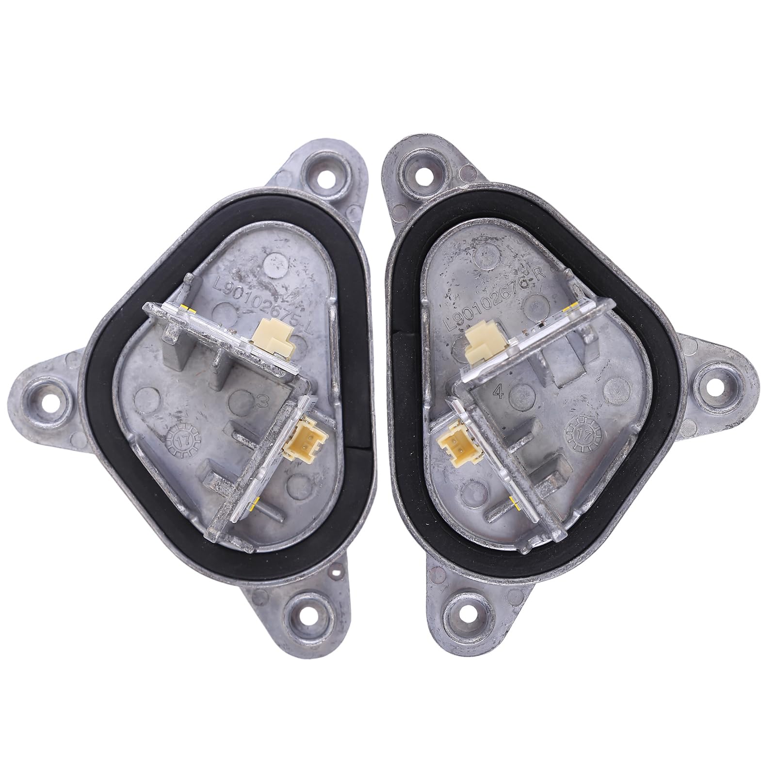 Direct Fit Yellow LED DRL Boards for BMW F22 F23 F87 M2 230i 2018-2021 - Plug & Play Racing Style Headlight Upgrade (Replaces OE# 63117494851/52)