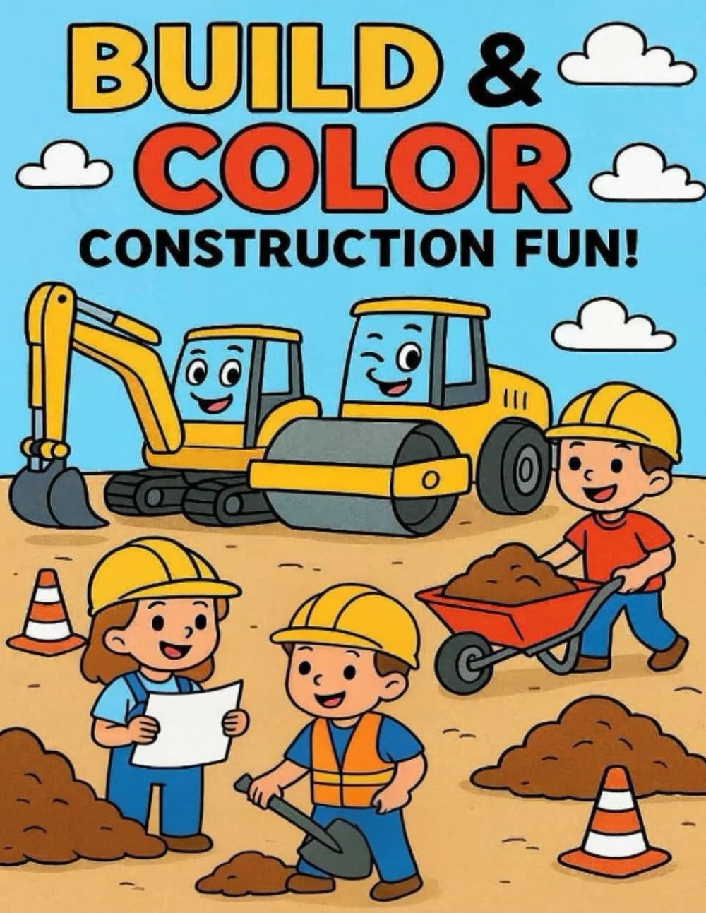 Build & Color: Construction Fun!