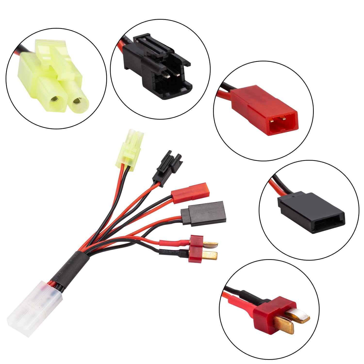 Ocean Loong Airsoft Battery Charger for NiMH/NiCd 6.0V 7.2V 8.4V