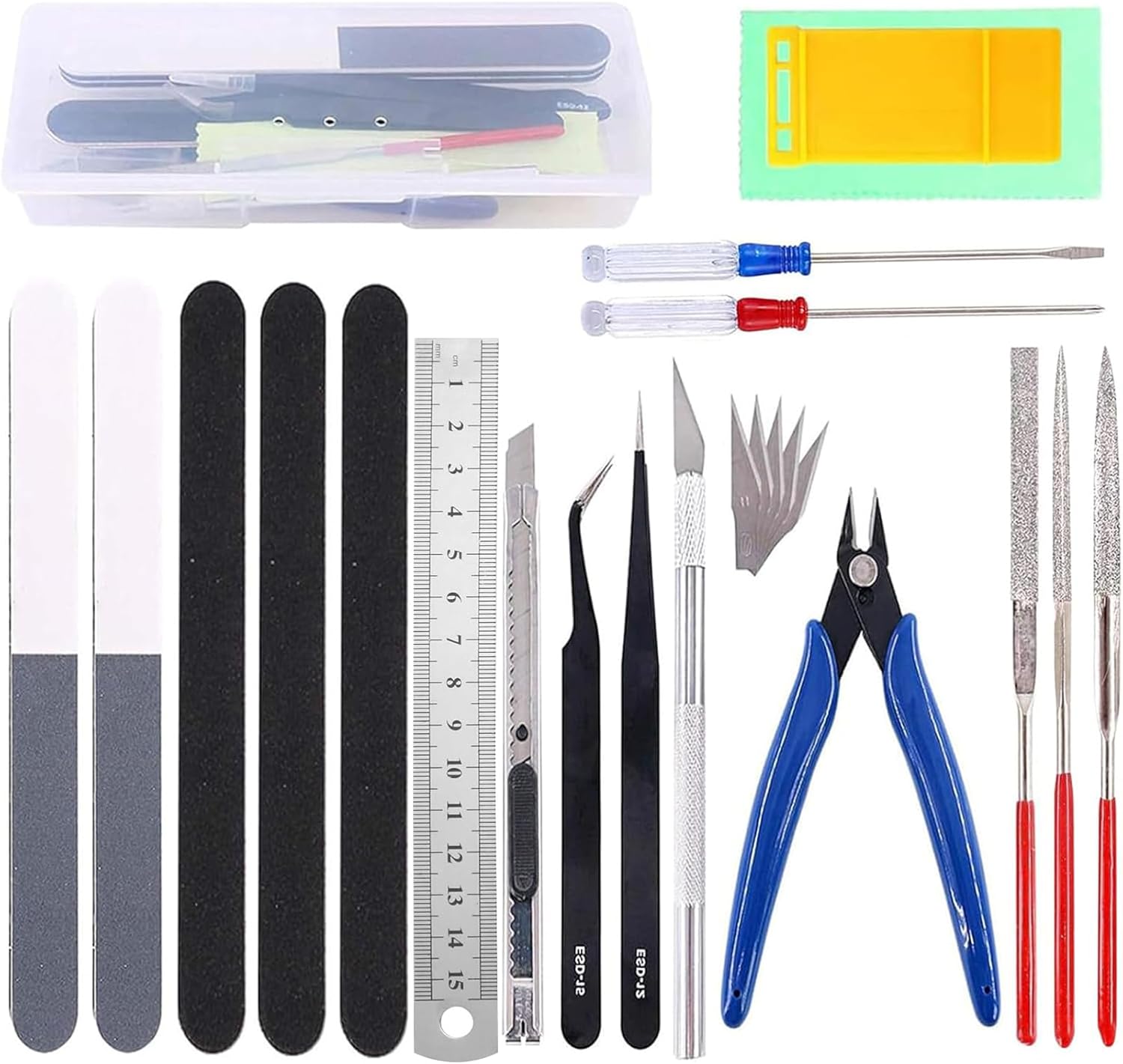 Suevut 23PCS Model Making Tool Kit Precision Modelling Tools for ...