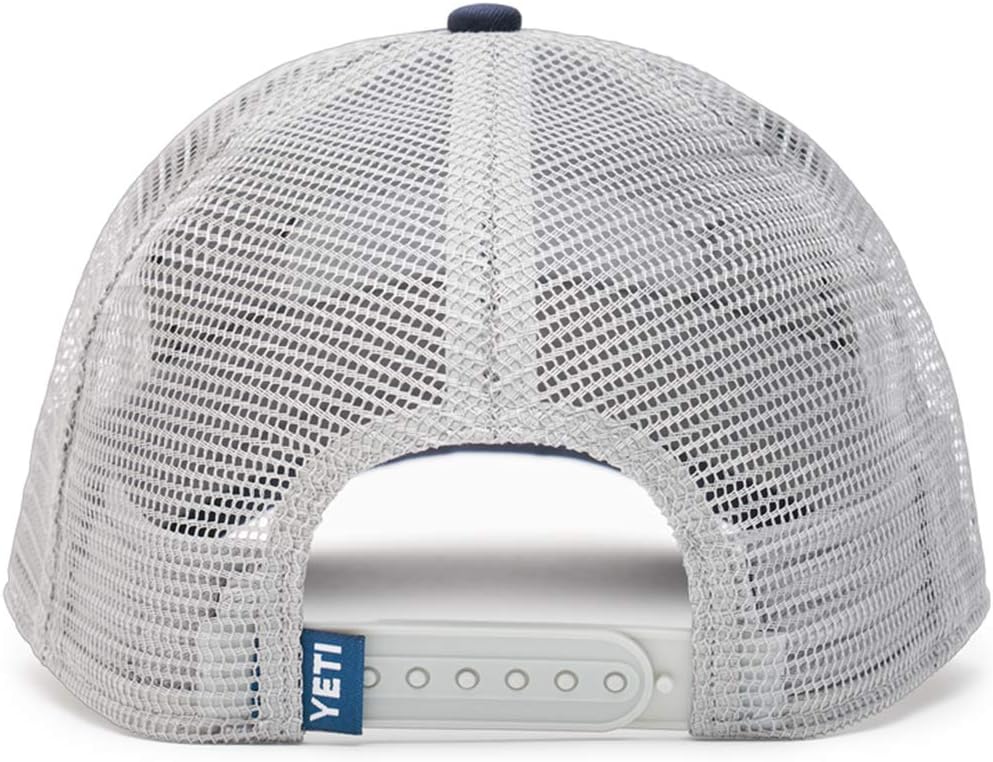 YETI Logo Badge Low-Profile Trucker Hat with Bureo Brim