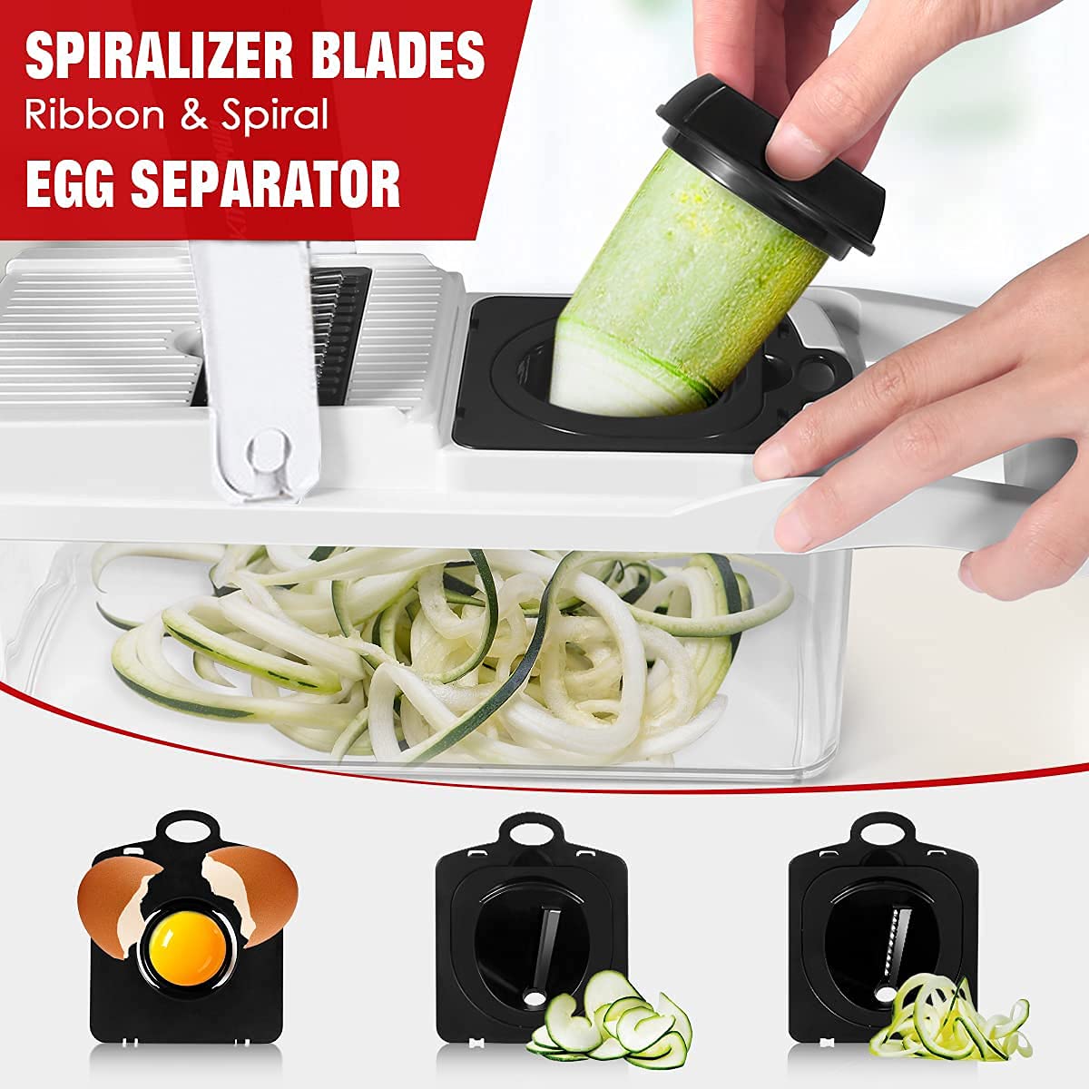 Plantaardige Chopper Slicer Dicer - 12-in-1 Fruit Cutter Mandoline