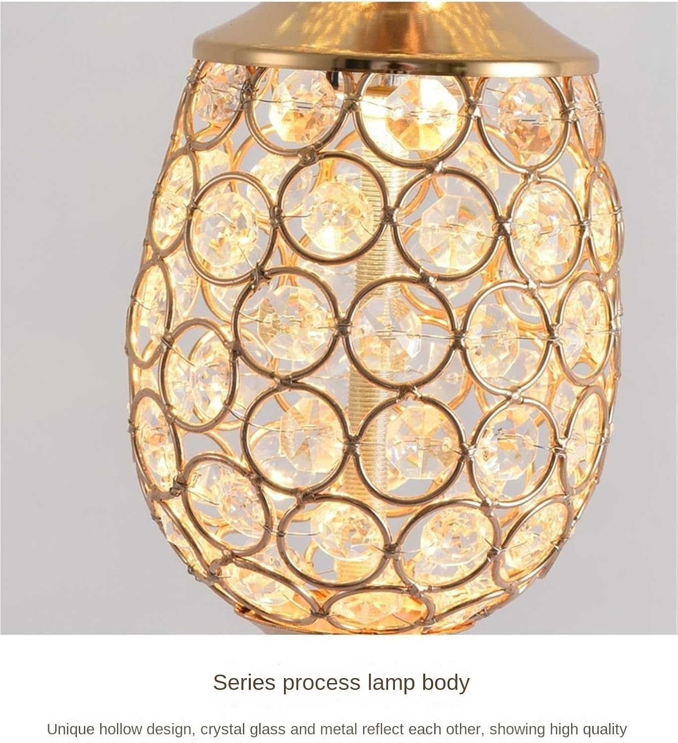 寝室・リビングルームに最適なヨーロピアンスタイルのクリスタルフロアランプ