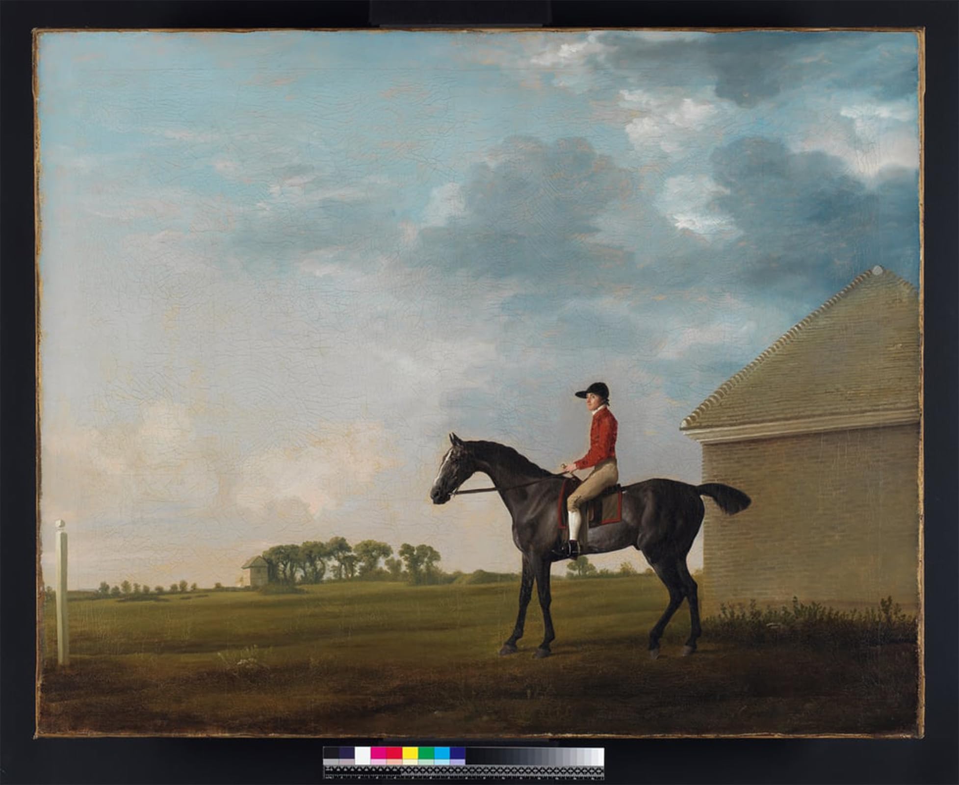 ARTXLXXBN Famous Painting Art Wall Decor Abstract Art Picture Gimcrack with John Pratt Up on Newmarket Heath by George Stubbs Animal Pictures for Home Decor 60x90cm