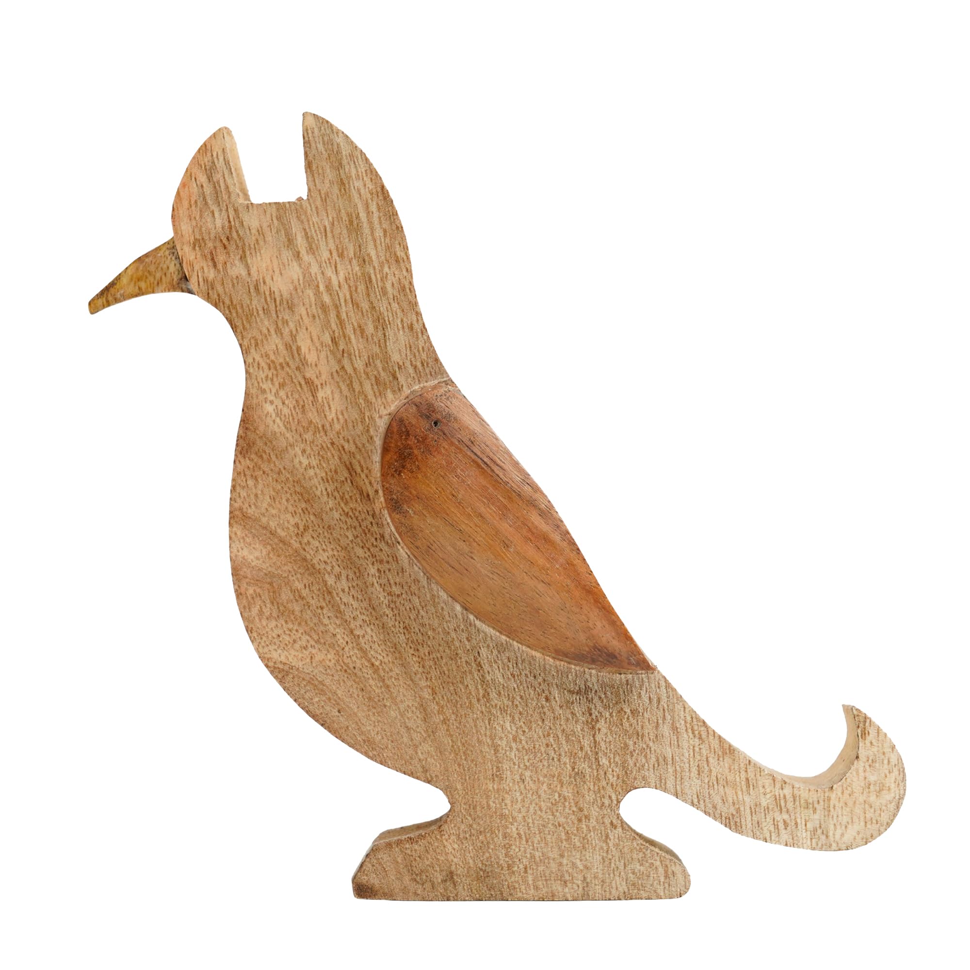 ITOS365 Handcrafted Wooden Bird Spectacles Holder | Chashma Stand & Eyeglass Holder for Table | Wooden Desk Organizer & Home Decor 3