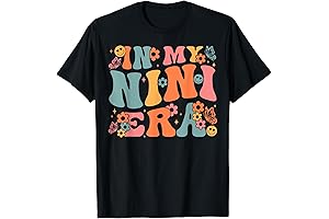 In My Nini Era Shirt for Grandma Baby Announcement