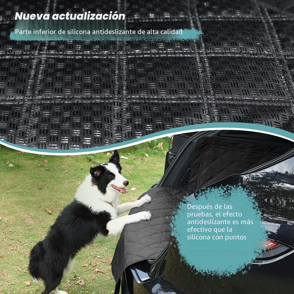 KYG Protector Maletero XXXL Super Antideslizante Impermeable Protector Maletero Coche Perros Extra Grande Duradero Resistente a la Rotura Adecuado para Coches Medianos y Grandes,195 * 105 * 38 cm