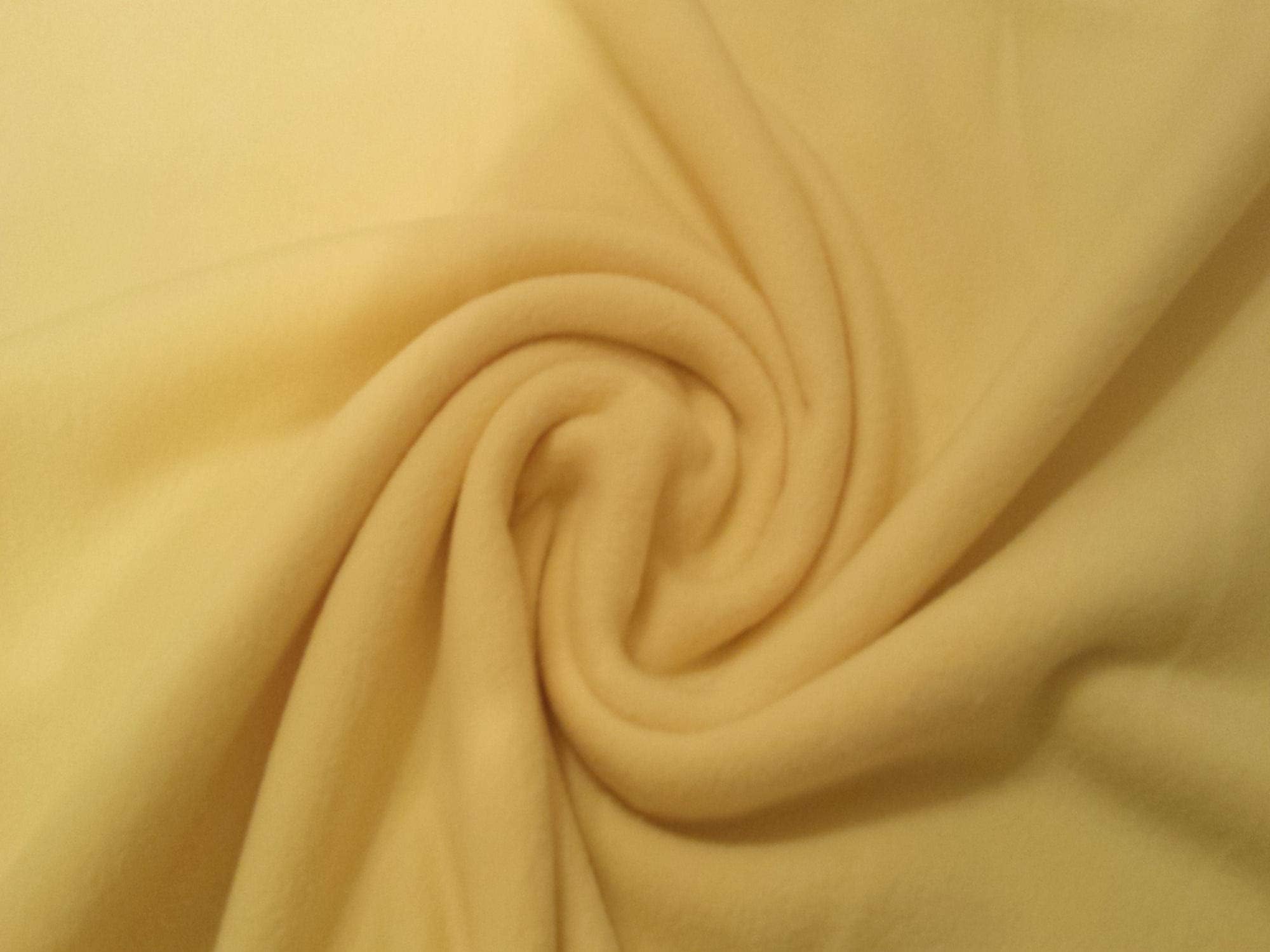 60" wide Anti-Pil Polar Fleece Fabric Lemon - per metre