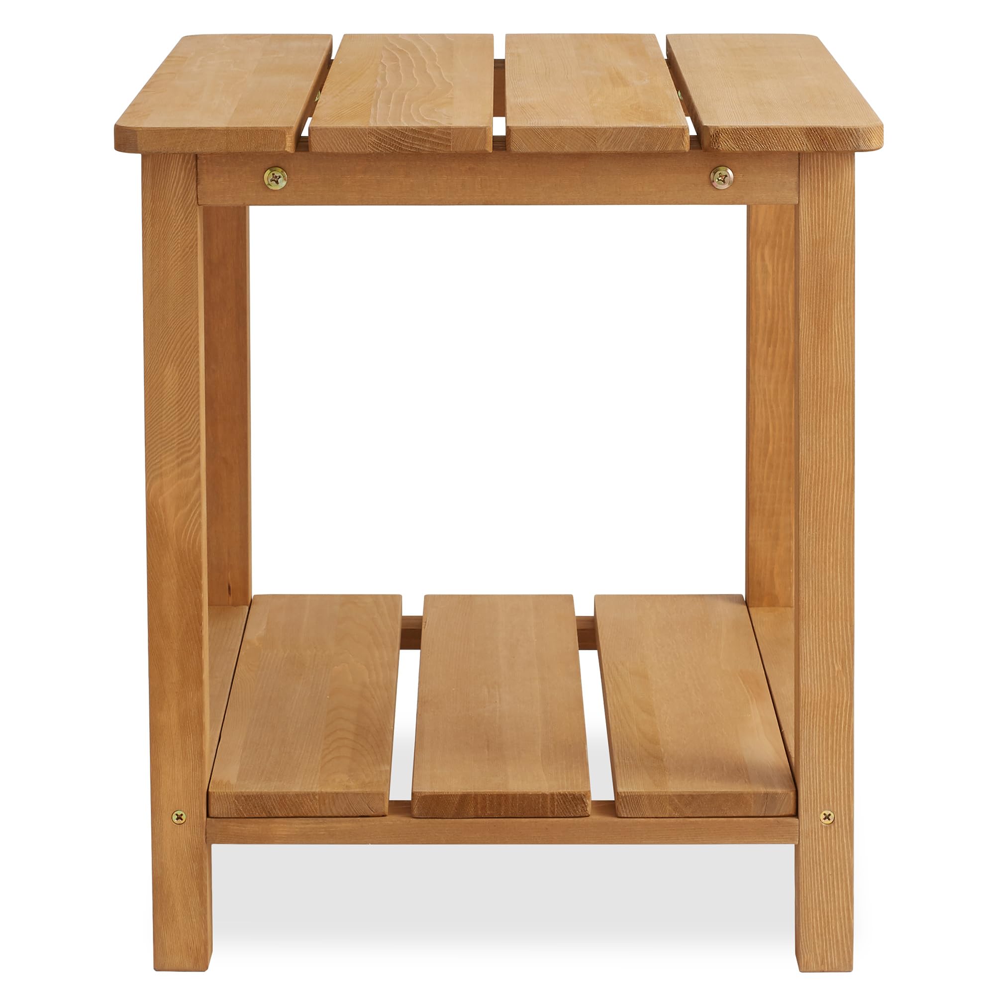 Amazon.com: Casafield Adirondack Side Table, Cedar Wood Outdoor