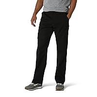 Wrangler Men's Big-Tall Authentics Classic Cargo Pant, Black Twill